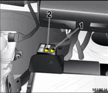 Opel Agila A (2000-2007) - skrzynka bezpieczników i przekaźników