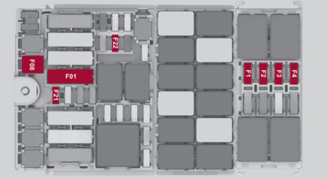 Alfa Romeo Stelvio (2022) - skrzynka bezpieczników i przekaźników