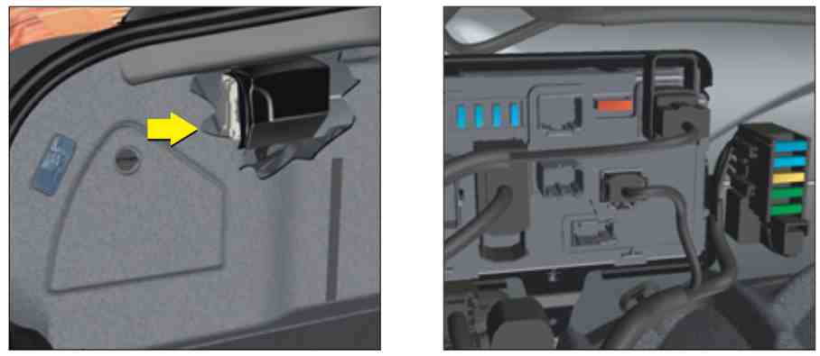 Citroën C6 (2006-2012) - skrzynka bezpieczników i przekaźników