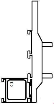 Renault Grand Scenic (2004-2009) - skrzynka bezpieczników i przekaźników