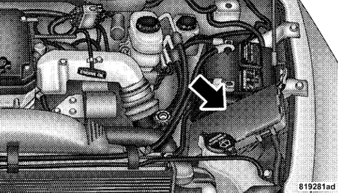 Dodge RAM 1500, 2500, 3500 (2006-2009) - skrzynka bezpieczników i przekaźników