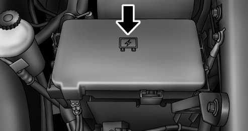 Dodge RAM 1500, 2500, 3500 (2011-2013) - skrzynka bezpieczników i przekaźników