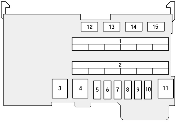Honda Fit (Jazz) GK (2017-2020) - skrzynka bezpieczników i przekaźników