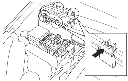 Honda Odyssey RL3 RL4 (2005-2010) - skrzynka bezpieczników i przekaźników