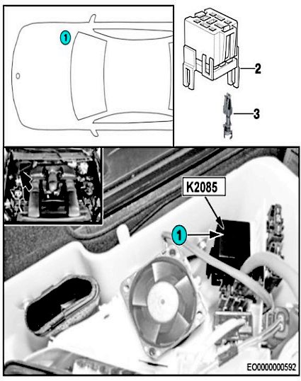 BMW X5 E70 (2007-2013) - skrzynka bezpieczników i przekaźników