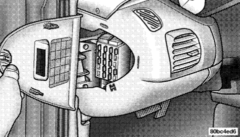 Chrysler, Dodge, Plymouth Neon (1999-2005) - skrzynka bezpieczników i przekaźników