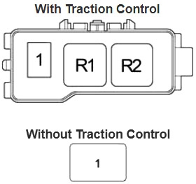 Toyota Camry XV20 (1996-2001) - skrzynka bezpieczników i przekaźników