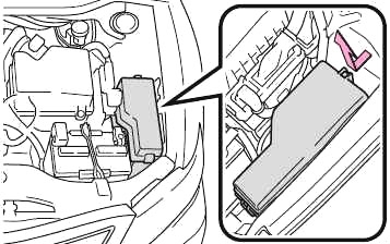 Toyota Camry (XV40) (2007-2011) - skrzynka bezpieczników i przekaźników