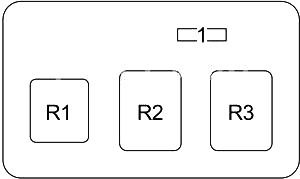 Toyota Celica (1999-2005) - skrzynka bezpieczników i przekaźników