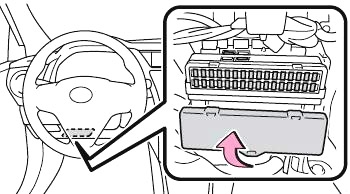 Toyota Corolla (2013-2018) - skrzynka bezpieczników i przekaźników