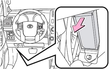 Toyota Land Cruiser Prado (J150) (2010-2018) - skrzynka bezpieczników i przekaźników