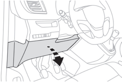 Toyota ProAce (2016-2022) - skrzynka bezpieczników i przekaźników