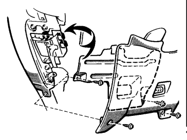 Toyota RAV4 (SXA1) (1994-1997) - skrzynka bezpieczników i przekaźników