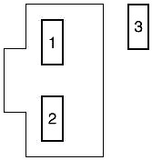 Toyota Sienna XL20 (2003-2010) - skrzynka bezpieczników i przekaźników