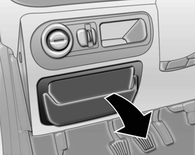 Chevrolet Agile (2009-2013) - skrzynka bezpieczników i przekaźników