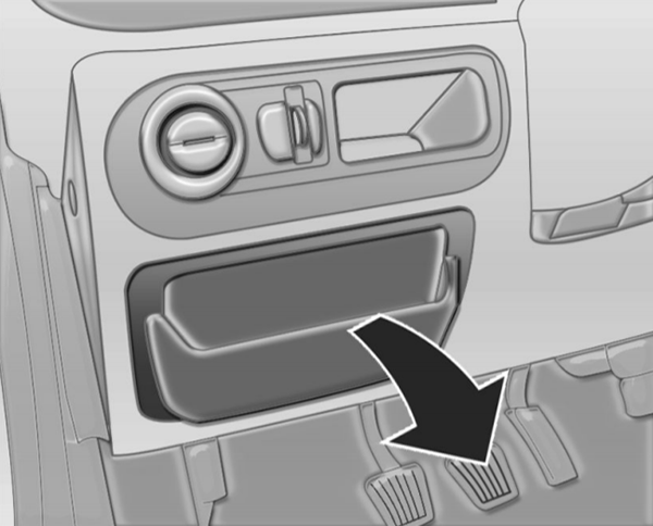 Chevrolet Montana i Tornado (2011-2017) - skrzynka bezpieczników i przekaźników