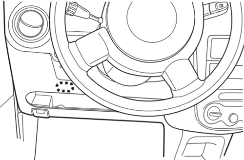Daewoo Matiz (2000-2005) - skrzynka bezpieczników i przekaźników