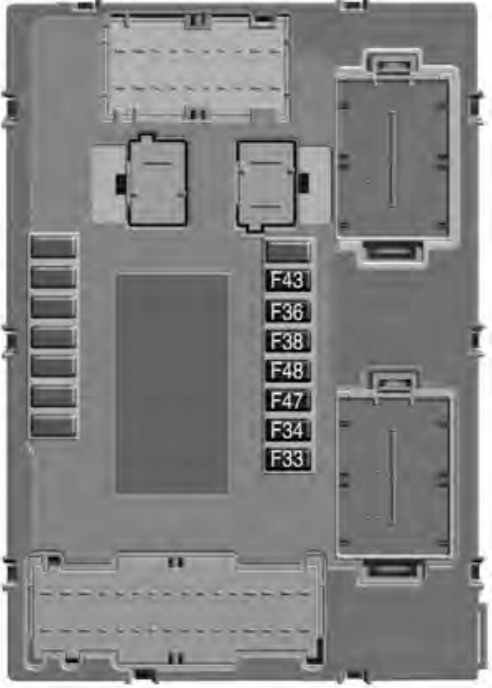 Dodge Neon (2016-2021) - skrzynka bezpieczników i przekaźników