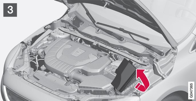 Volvo V40 (2015) - skrzynka bezpieczników i przekaźników