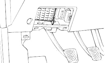 Hyundai Atos (2003-2008) - skrzynka bezpieczników i przekaźników