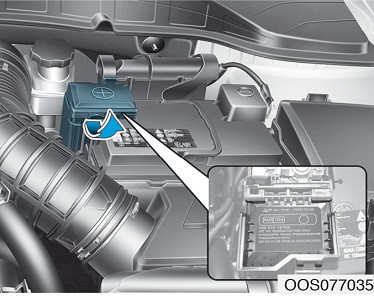 Hyundai Kona (2017-2020) - skrzynka bezpieczników i przekaźników