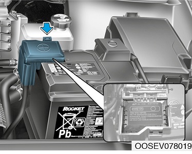 Hyundai Kona EV (2019-2020) - skrzynka bezpieczników i przekaźników