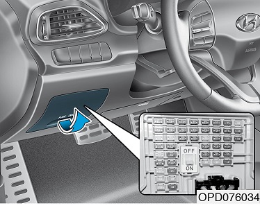 Hyundai i30 (2020)- skrzynka bezpieczników i przekaźników