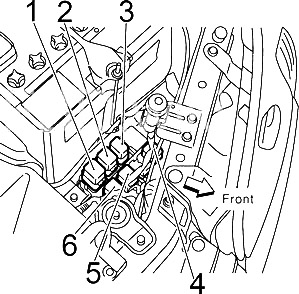 Nissan Maxima (1999-2003) - skrzynka bezpieczników i przekaźników