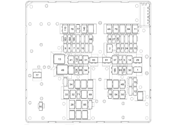 Ford Focus IV (2021) - skrzynka bezpieczników i przekaźników