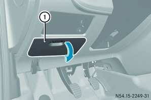 Mercedes-Benz Citan W415 (2012-2021) - skrzynka bezpieczników i przekaźników