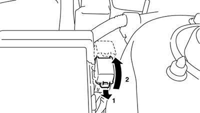 Mitsubishi Endeavor (2004-2011) - skrzynka bezpieczników i przekaźników