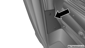 RAM ProMaster (2020) - skrzynka bezpieczników i przekaźników