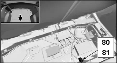 BMW X3 (E83) (2003-2010) - skrzynka bezpieczników i przekaźników