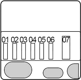 BMW X6 (E71-E72) (2007-2014) - skrzynka bezpieczników i przekaźników