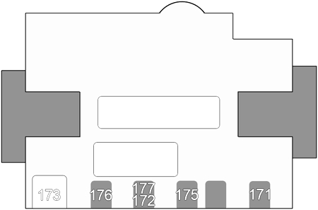 BMW X6 (E71-E72) (2007-2014) - skrzynka bezpieczników i przekaźników