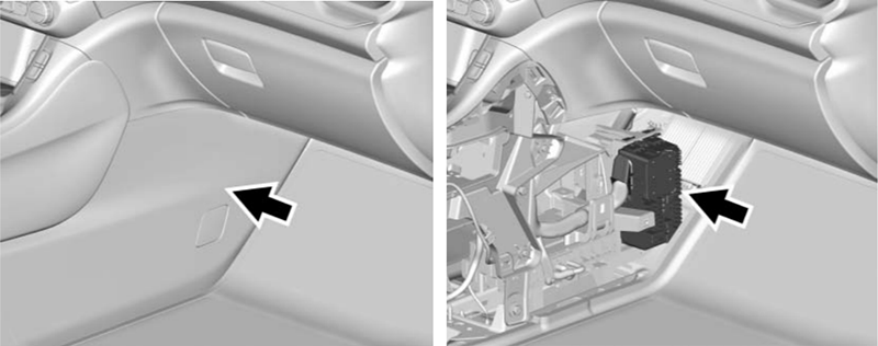 GMC Acadia (2017-2019) - skrzynka bezpieczników i przekaźników