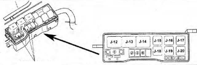 Isuzu N-Series (1989-2020) - skrzynka bezpieczników i przekaźników