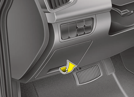 Kia Rio UB (2012-2017) - skrzynka bezpieczników i przekaźników