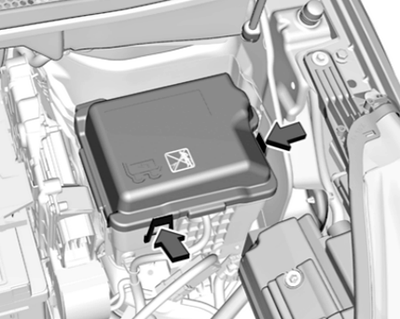 Opel Crossland X (2017-2020) - skrzynka bezpieczników i przekaźników