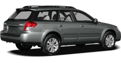 Subaru Outback (2008-2009) - skrzynka bezpieczników i przekaźników