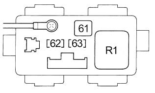 Honda Partner, Domani, Orthia (1996-2006) - skrzynka bezpieczników i przekaźników