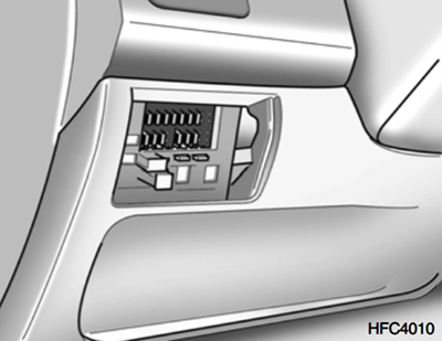 Hyundai Matrix (2005) - skrzynka bezpieczników i przekaźników