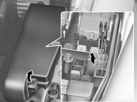 Kia Sedona i Carnival VQ (2006-2010) - skrzynka bezpieczników i przekaźników