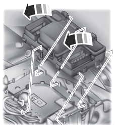 Lincoln MKX (2016-2018) - skrzynka bezpieczników i przekaźników