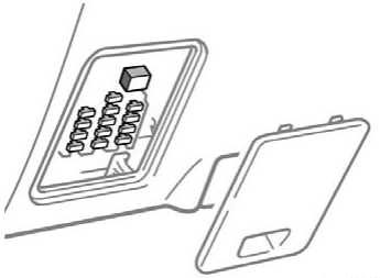 Toyota Tundra (2003-2006) - skrzynka bezpieczników i przekaźników