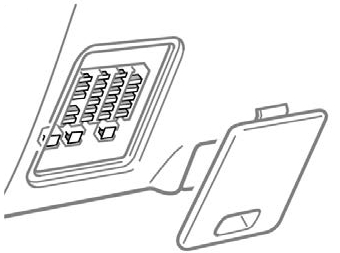 Toyota Tundra Double Cab (2004-2006) - skrzynka bezpieczników i przekaźników