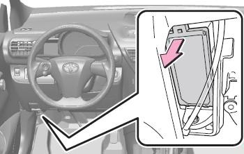 Toyota iQ (2008-2015) - skrzynka bezpieczników i przekaźników