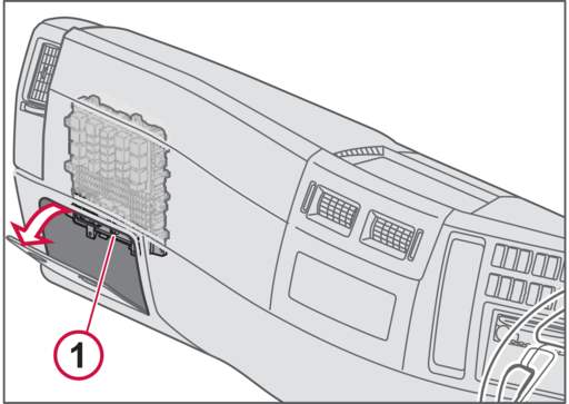 Volvo FL Electric - skrzynka bezpieczników i przekaźników