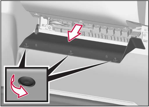 Volvo FM nowy - skrzynka bezpieczników i przekaźników