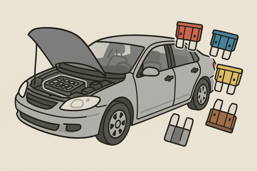 jak sprawdzić bezpieczniki